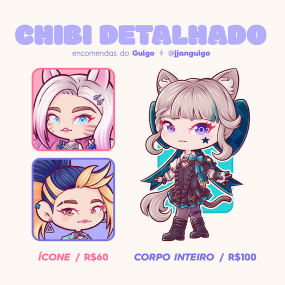 valores chibi detalhado valores chibi detalhado